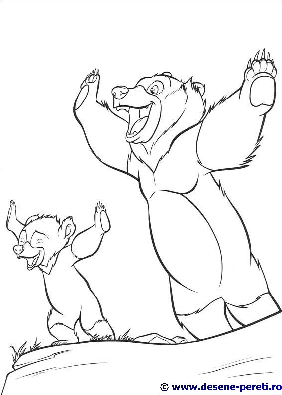 brother bear desene colorat